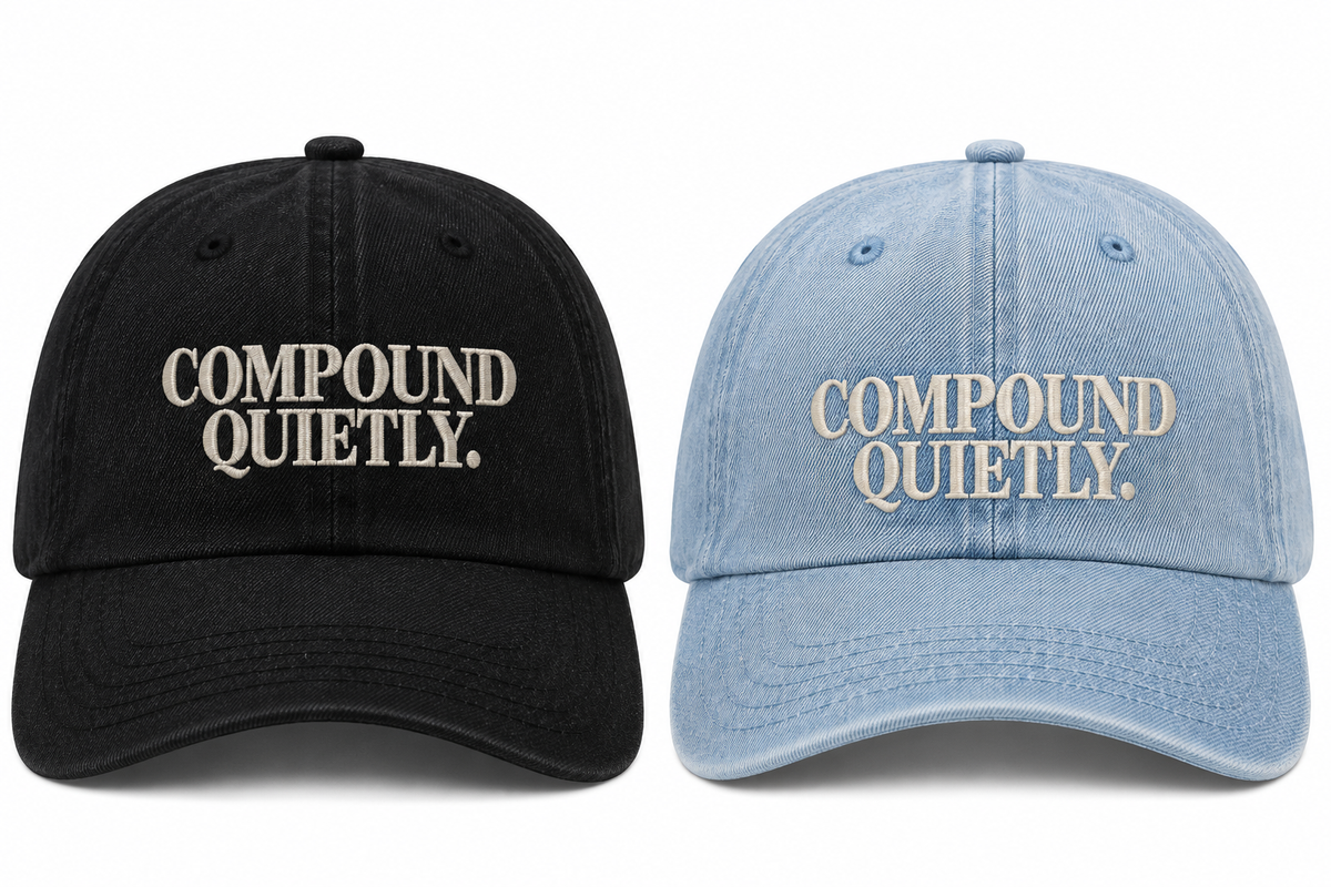 Compound Quietly™ Denim Cap